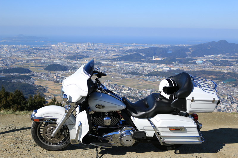 ハーレー　ツーリング